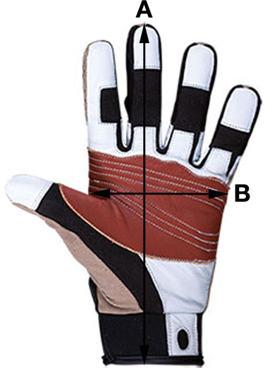 Beal Glove Sizes