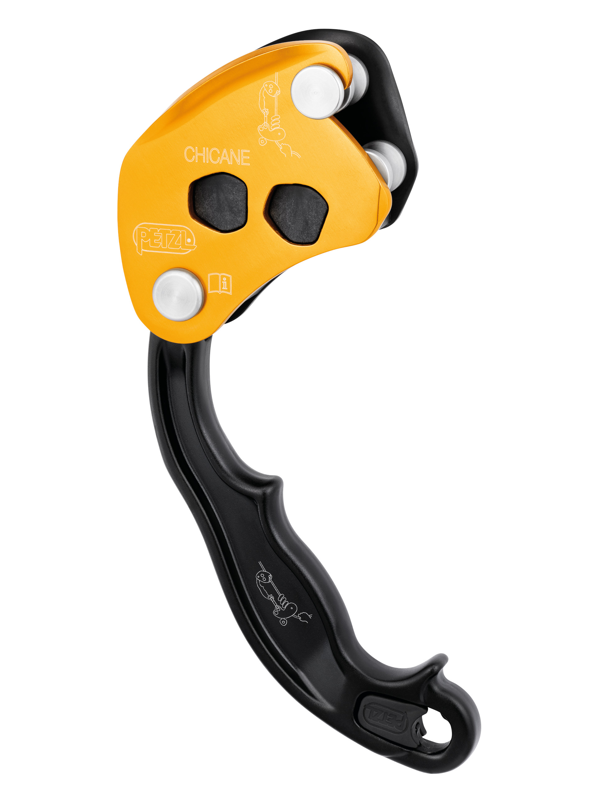 chichan Petzl Chicane Auxiliary brake for mechanical Prusik