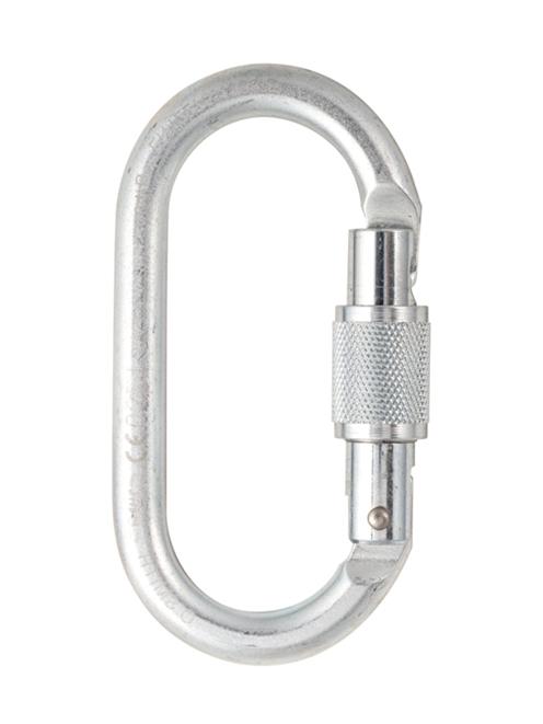 Beal O'Smith Steel Oval Screwgate Karabiner