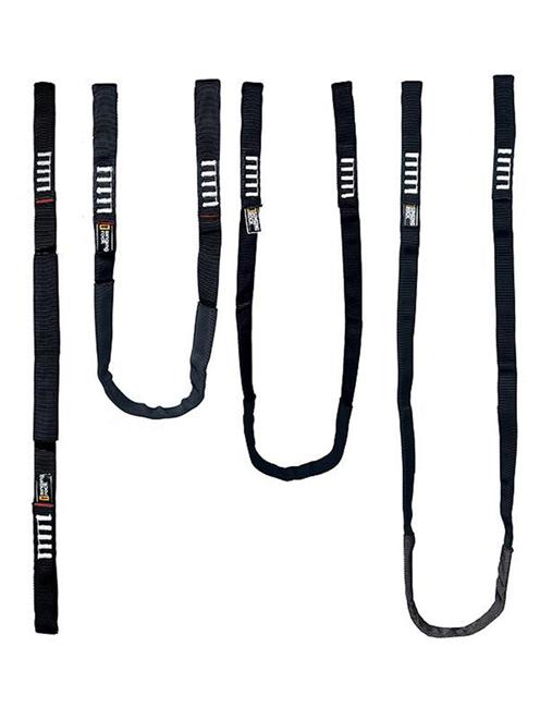 Singing Rock Black Sling Lanyard with sewn eyes