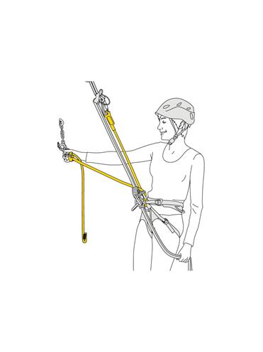 Corde à Simple PETZL Volta 9.2MM (ORANGE) 30M