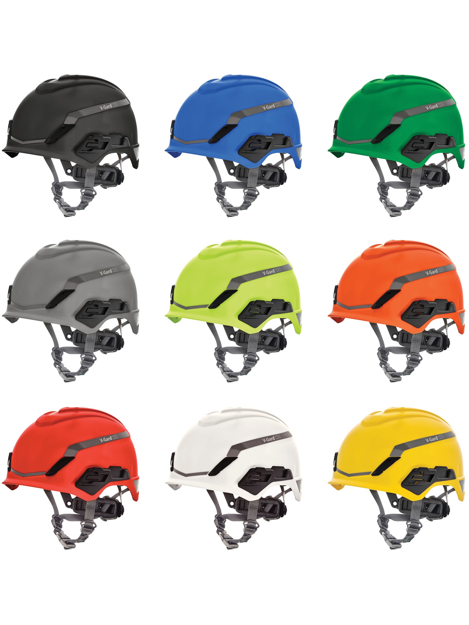 MSA V-Gard H1 Climbing & Mountaineering Standard Safety Helmet