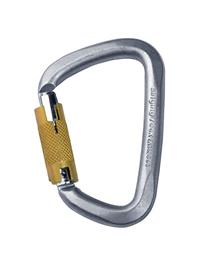 Singing Rock Steel D Triple Lock Karabiner