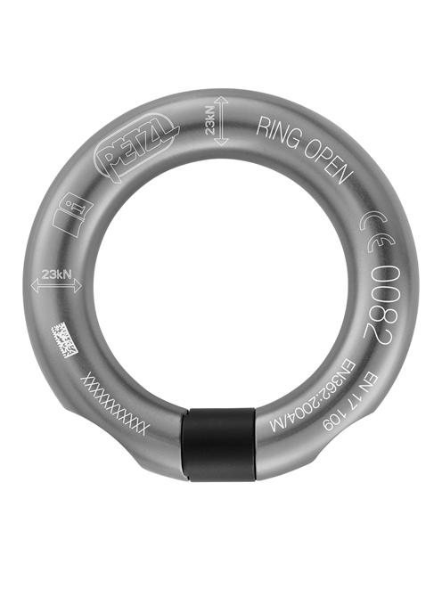 Petzl Ring Open Dark Grey