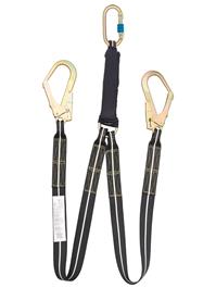 Irudek FR5 Flame Resistant Twin Lanyard With Shock Absorber