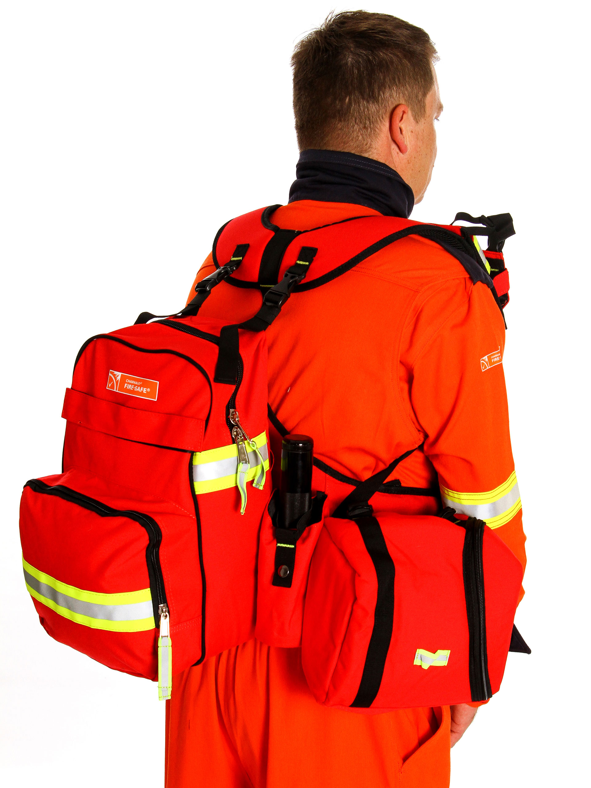 Aqua-Safe Wild Fire Backpack Action