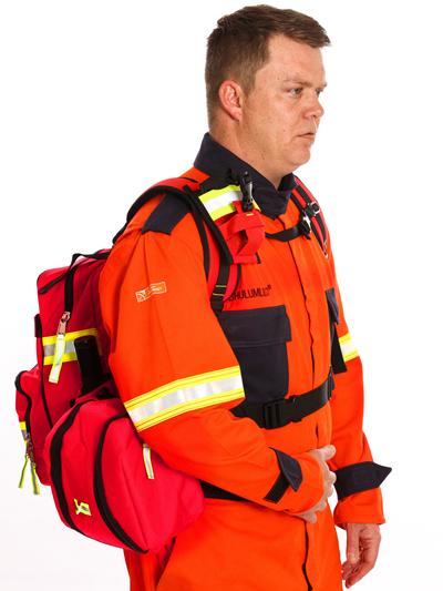 Aqua-Safe Wild Fire Backpack Action