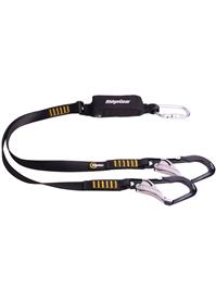 Ridgegear Twin Leg Webbing Lanyard & Shock Absorber RGK11x2