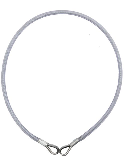 At Height UK 7mm Galvanised Steel Wire Anchor Sling Strop