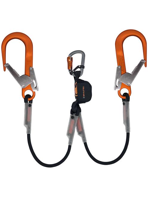Skylotec Nanolink Flex Y Aramid Lanyard with FS90 Aluminium Scaffold Hooks