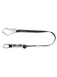 MSA Single Leg Webbing Lanyard & Shock Absorber