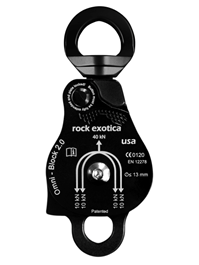 Rock Exotica Omni Block 2.0 Double Pulley with Integrated Swivel