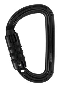 Petzl Sm'D Black Aluminium Triact Karabiner