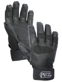 Petzl Black Cordex Plus Belay Abseil Gloves