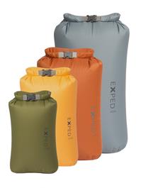 Exped Waterproof Fold Dry Bags Classic 4 Pack