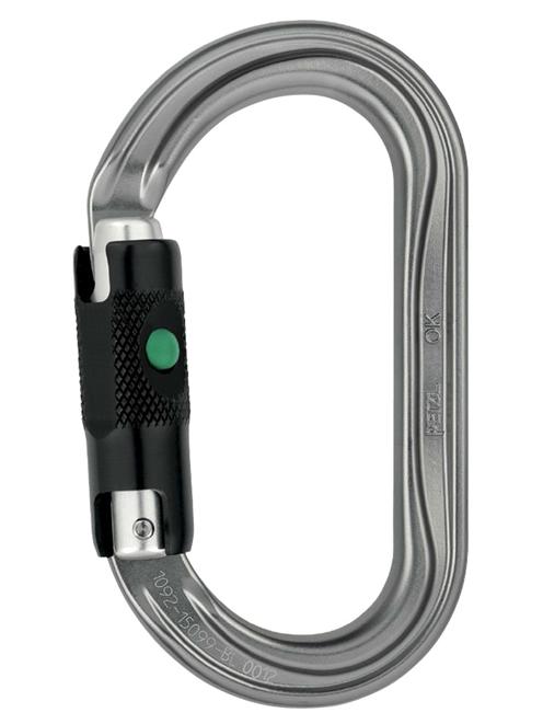 etzl 10mm OK Oval Ball Lock Karabiner