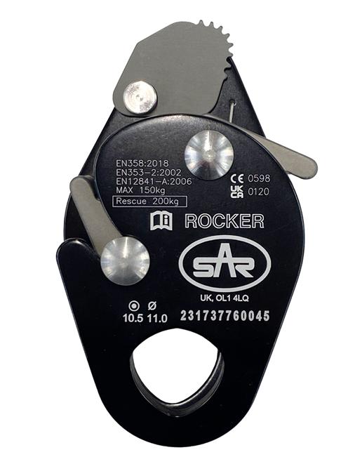 SAR Rocker Rope Access Back Up Device