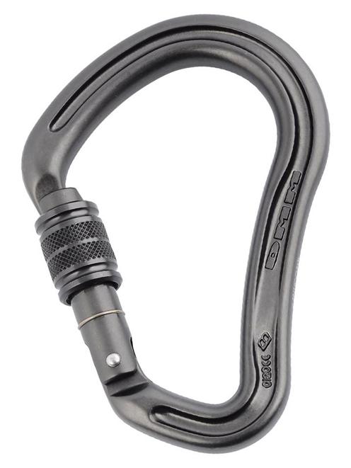 DMM Aluminium I Beam Boa HMS Karabiner Matt Grey