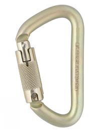 DMM 12mm Offset D Steel Locksafe Karabiner