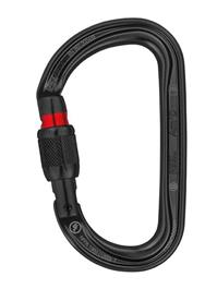 Petzl 11mm Aluminium Alloy AmD Black Screwgate Karabiner