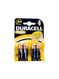 Duracell AA Plus Batteries 4pk