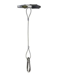 Universal rope protector positioning clamp