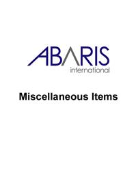 Abaris Miscellaneous Item Sweeden