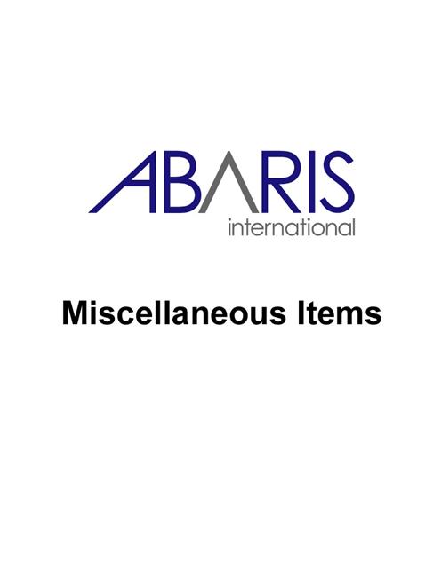 Abaris Miscellaneous Item