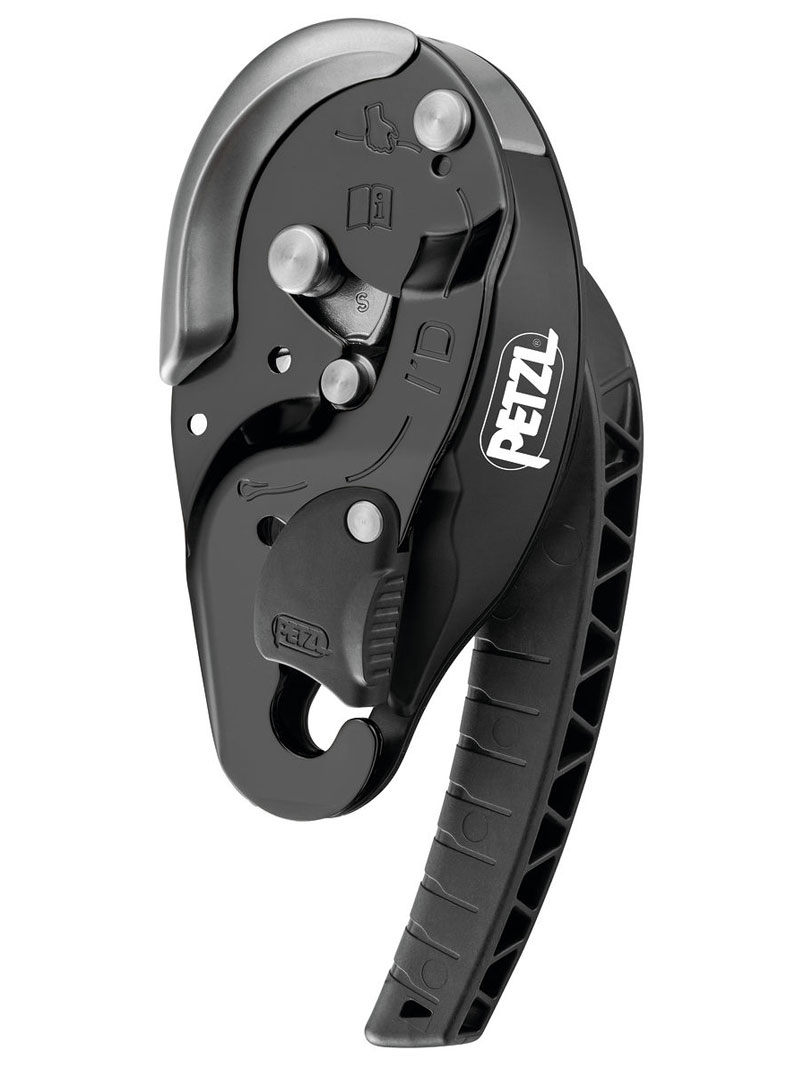 Petzl I'D S Black Self-braking descender Petzl I'D S Black Self-braking descender
